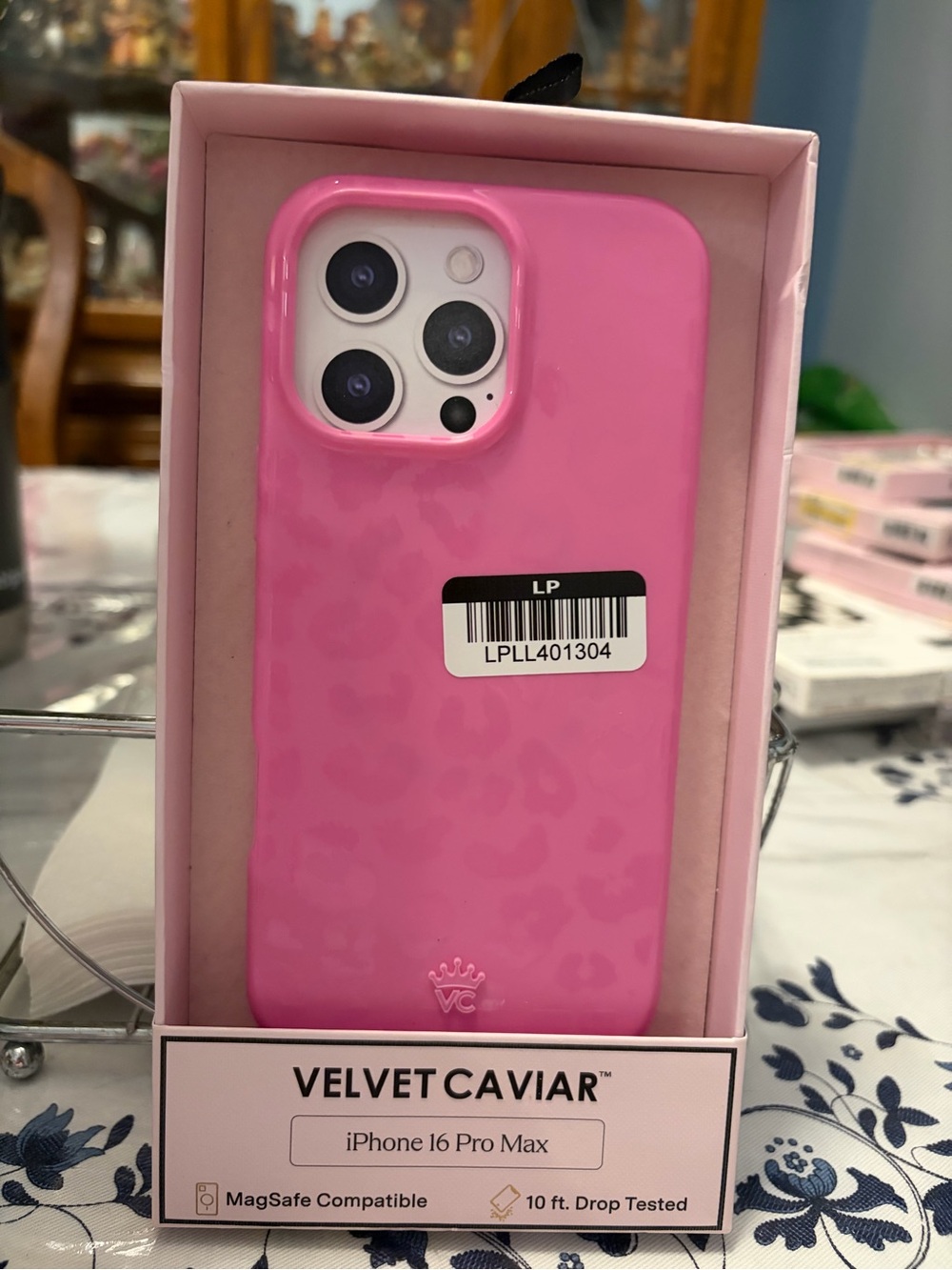 Velvet Caviar Pink iPhone Case for iPhone 16 Pro Max New